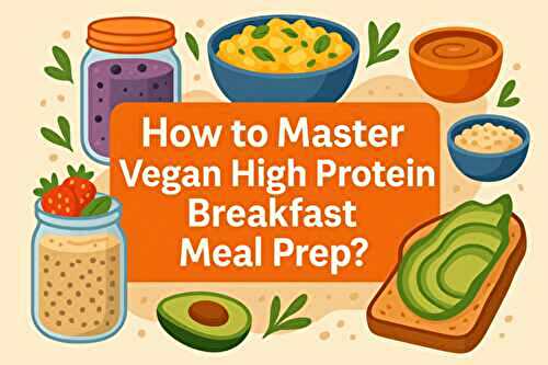 What Are 15 Vegan High Protein Breakfast Meal Prep Ideas?