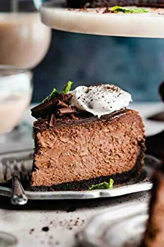 Chocolate and Baileys Cheesecake
