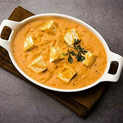 Paneer in Cashew Nut Sauce
