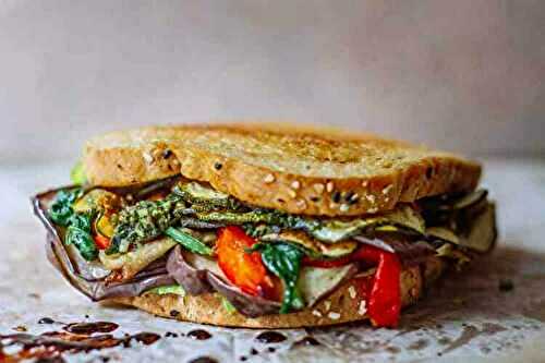 Grilled Vegetable Sandwich