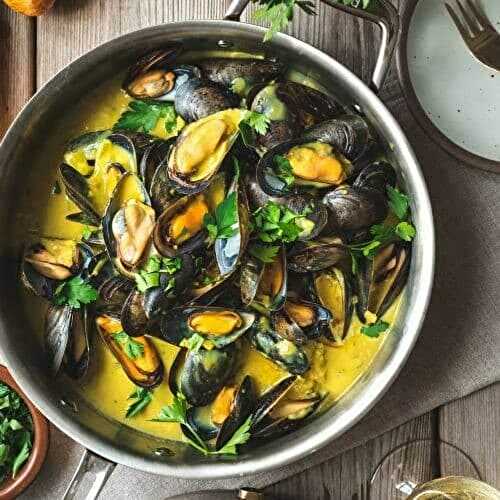 Mussel Curry with Coconut