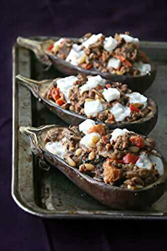 Stuffed Brinjals with Lamb