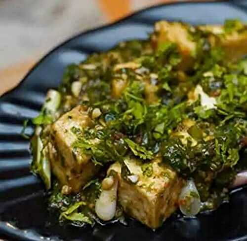 Coriander Paneer