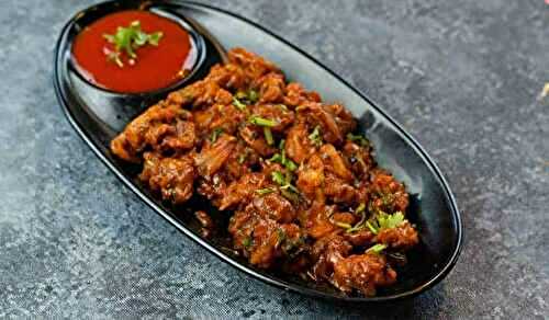 Vegetable Balls in Hot Garlic Sauce