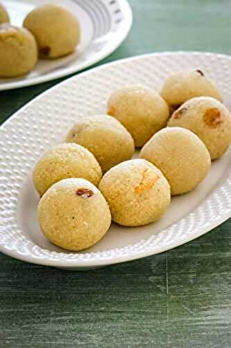 Rava Besan Laddoo