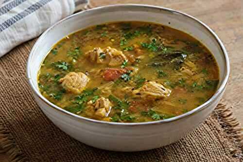 Chettinad Chicken Soup