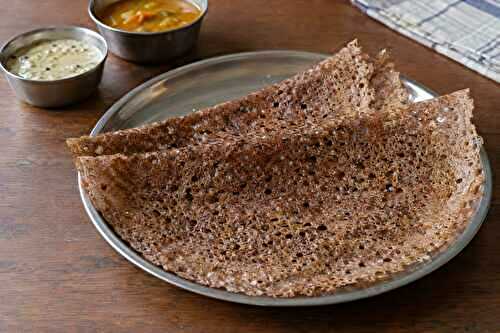 Ragi Rava Dosa