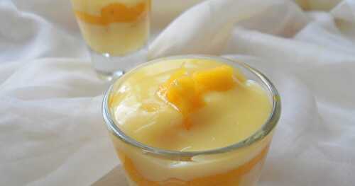 Mango   and Custard Verrines | Mango Recipe