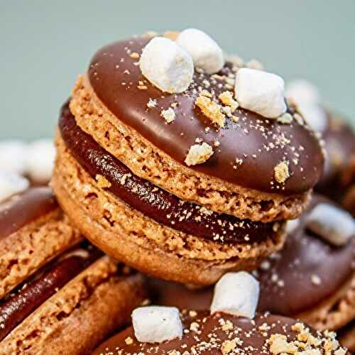 S'mores Macarons