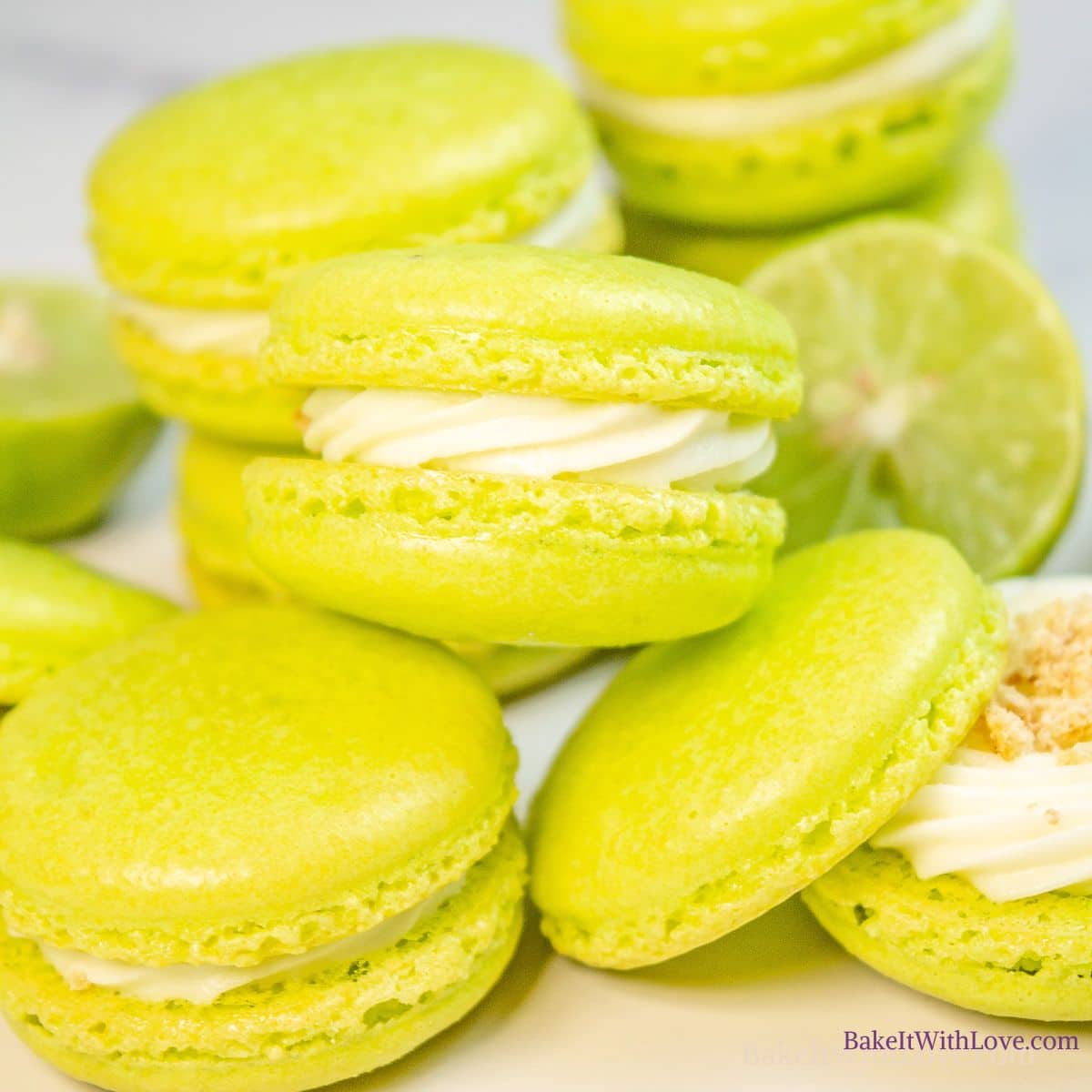 Key Lime Macarons