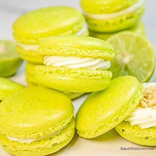 Key Lime Macarons