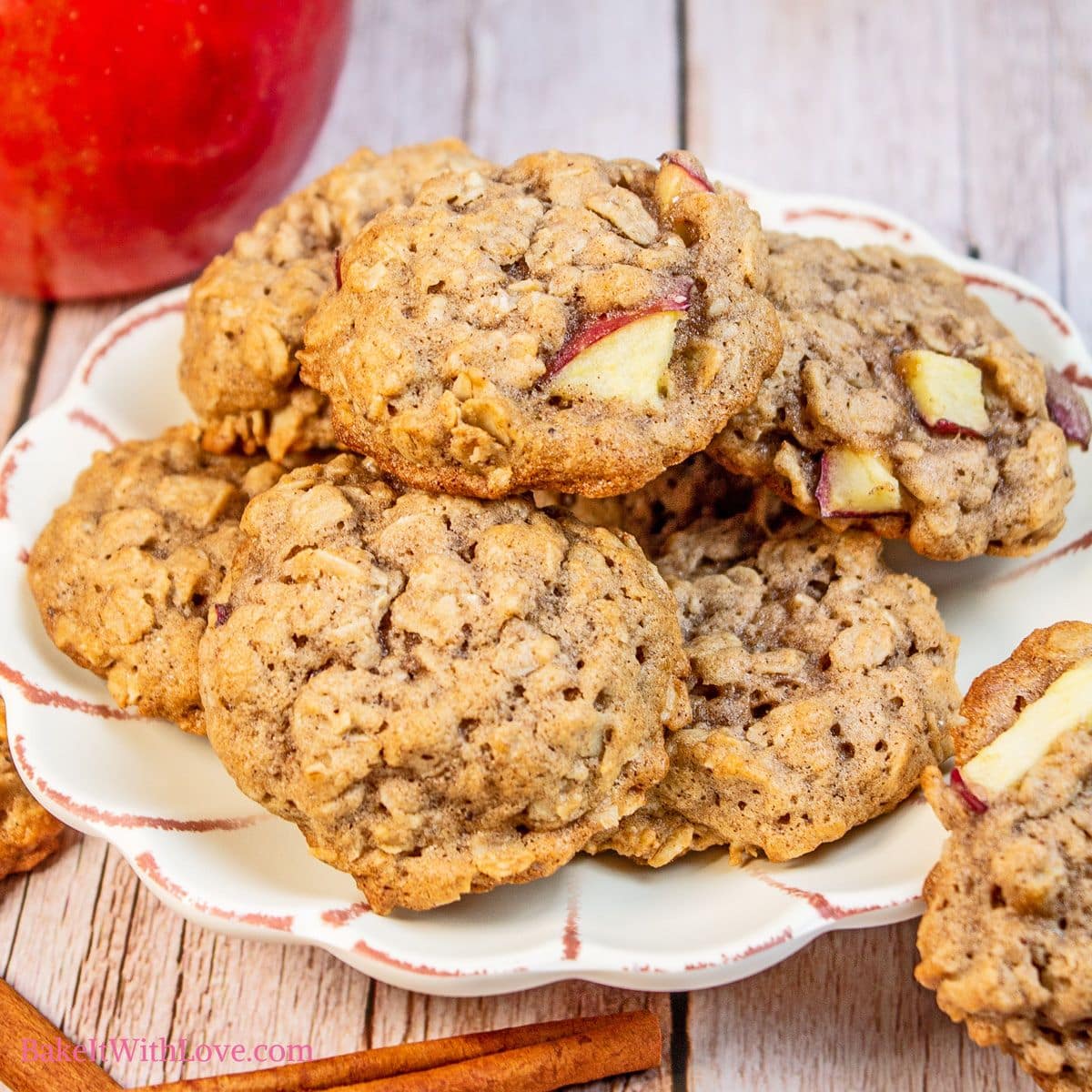 Apple Oatmeal Cookies