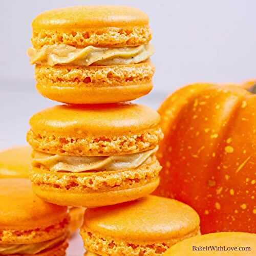 Pumpkin Macarons