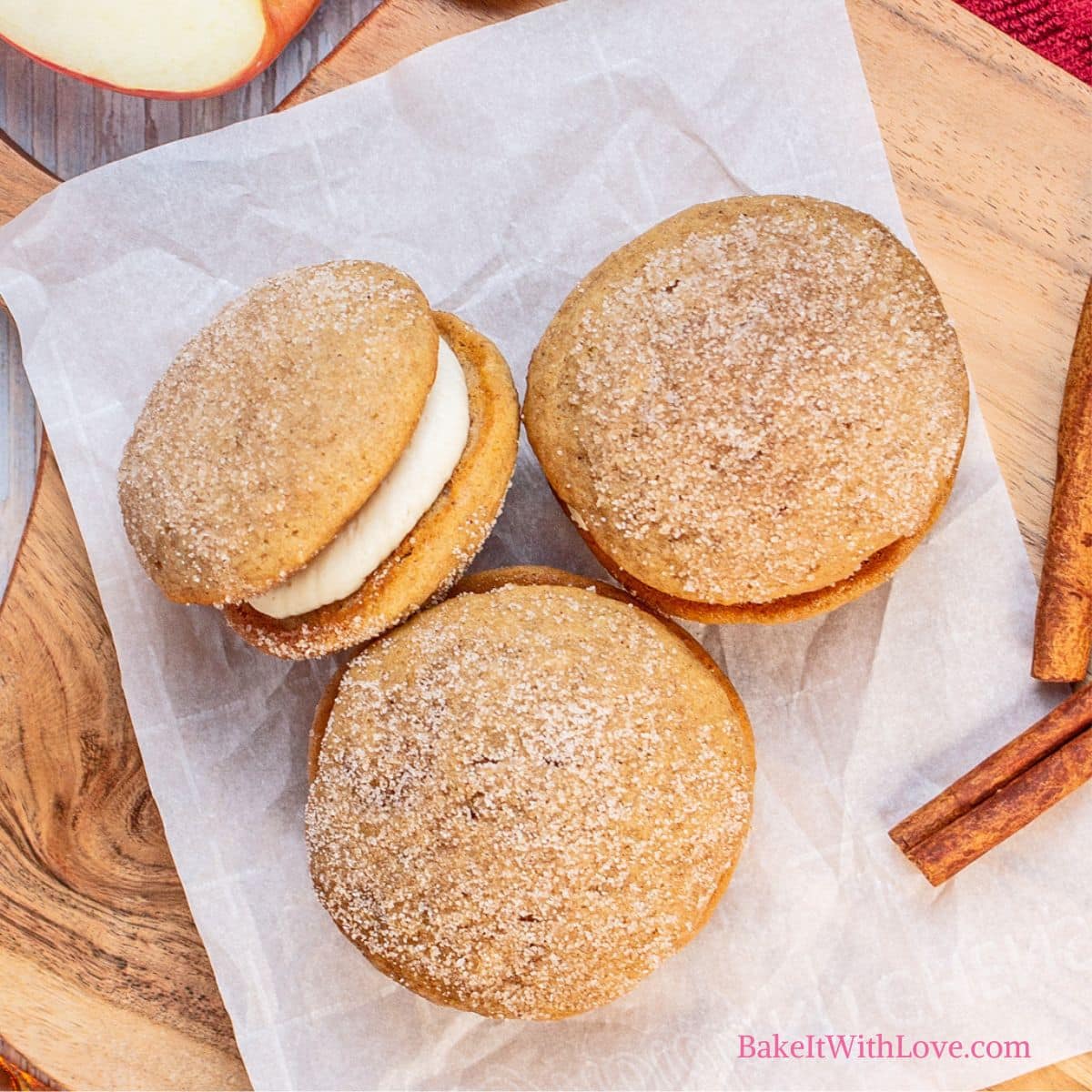 Apple Cider Whoopie Pies