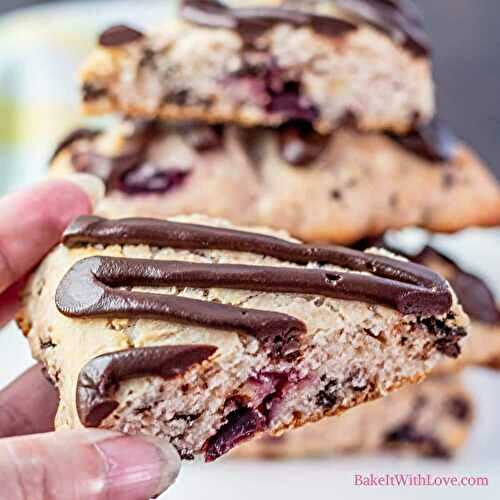 Cherry Chocolate Chip Scones