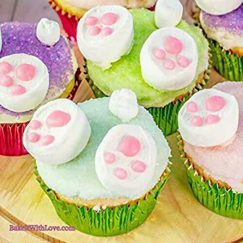 Bunny Butt Cupcakes