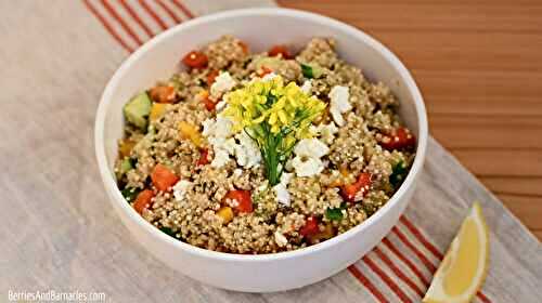 Camping Quinoa Salad