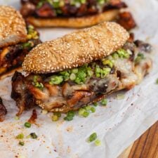 Korean Fire Chicken Sandwich