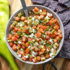 Hatch Chile Pico De Gallo