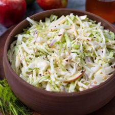 Fennel Apple Slaw with Hot Honey