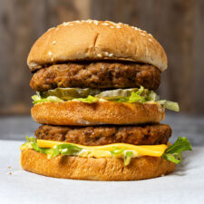 Grilled Chicken Big Mac Burger