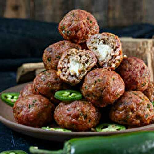 Jalapeno Popper Meatballs