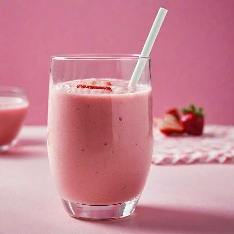 Creamy Strawberry Smoothie