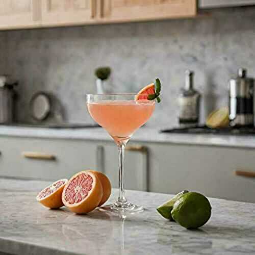 Grapefruit and Gin Cocktail