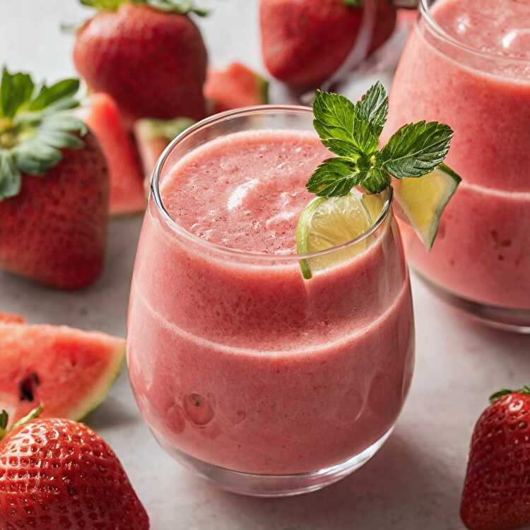 Strawberry-Watermelon Smoothie