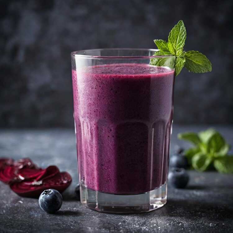 Beetroot and Blueberry Juice