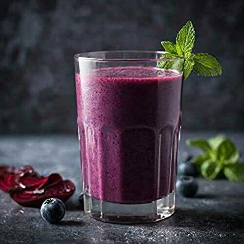 Beetroot and Blueberry Juice