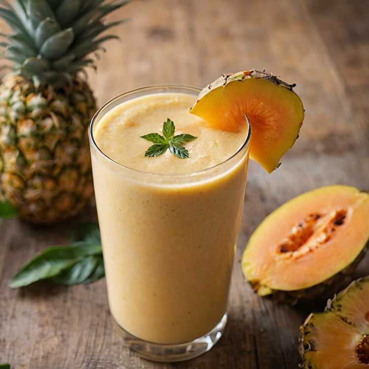 Papaya Pineapple Smoothie