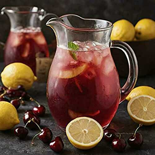 Refreshing Cherry Lemonade