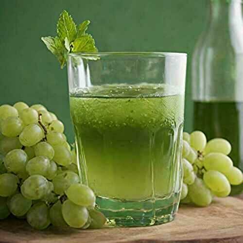 Refreshing Green Grape Juice