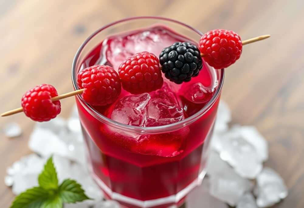 Sloe & Low Cocktail