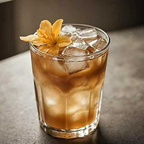 Orange Blossom Iced Coffee