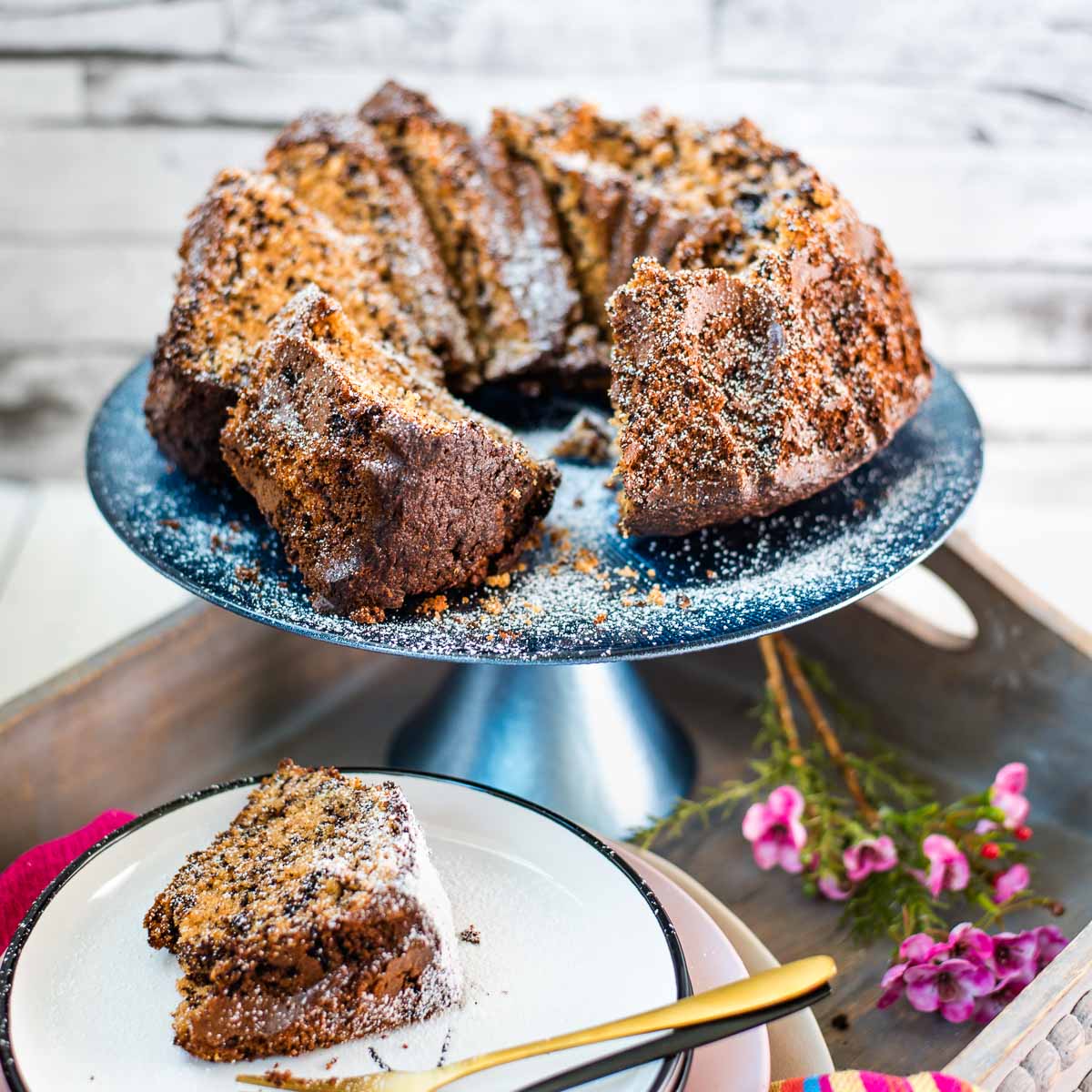 Wholesome Spelt Bundt Cake