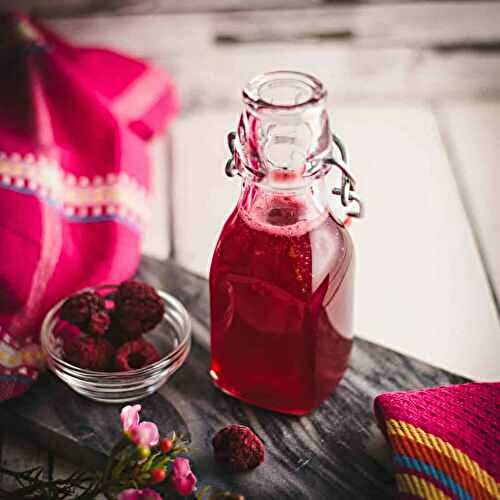 How to make Raspberry Syrup without Cooking