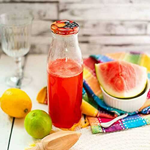 Water Melon Syrup Recipe
