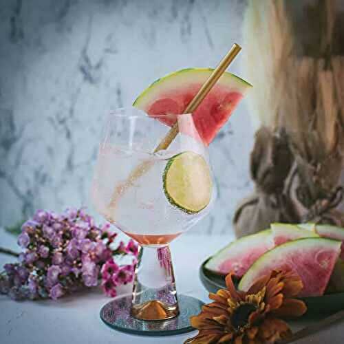 Gin and Tonic with Watermelon