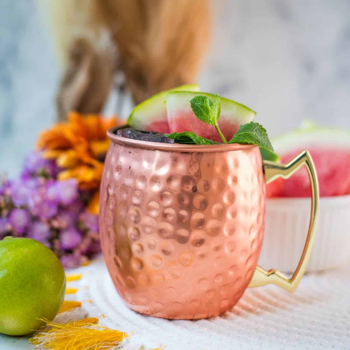 Refreshing Watermelon Mule