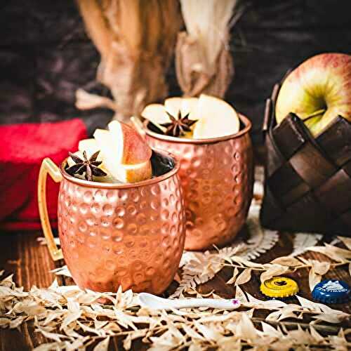 Moscow Mule with Apple Cider