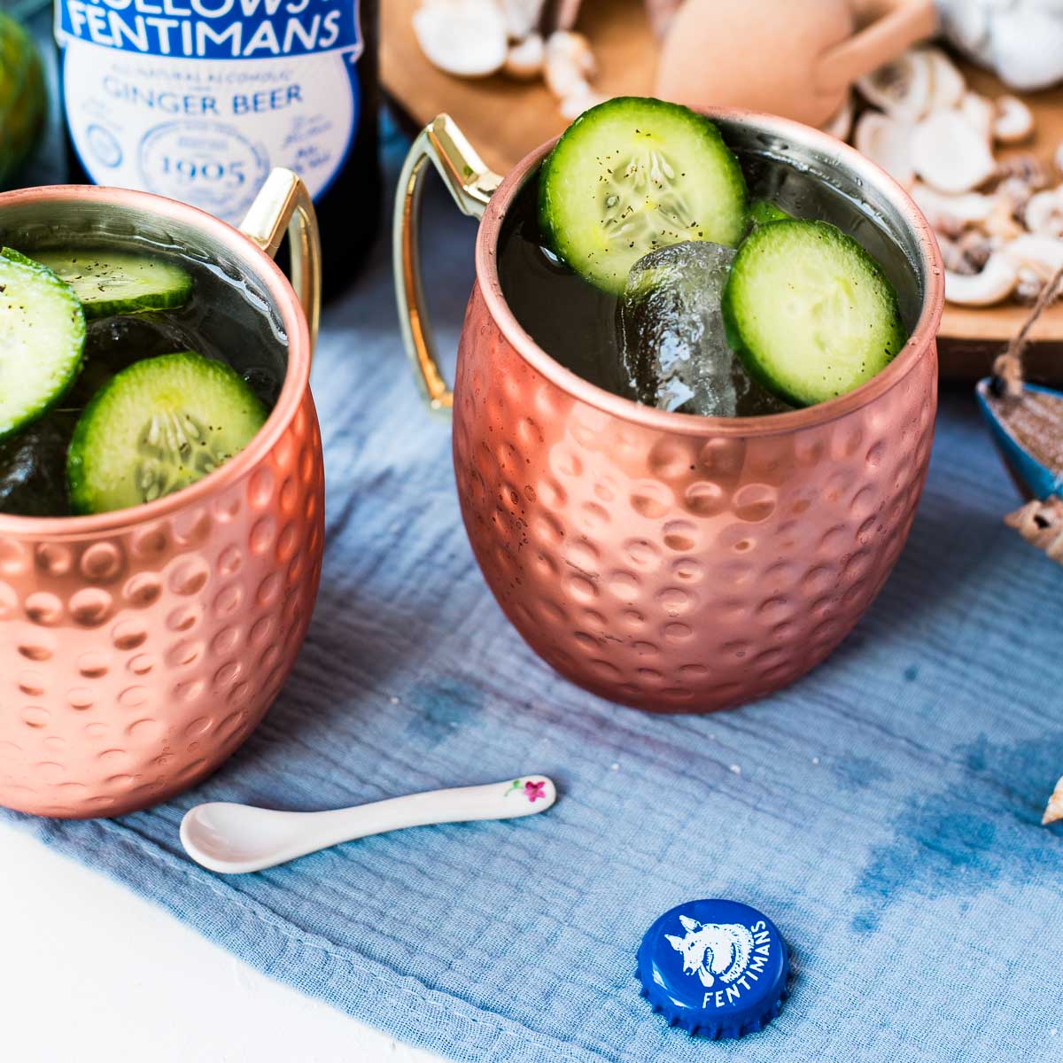 Refreshing Mint Cucumber Moscow Mule