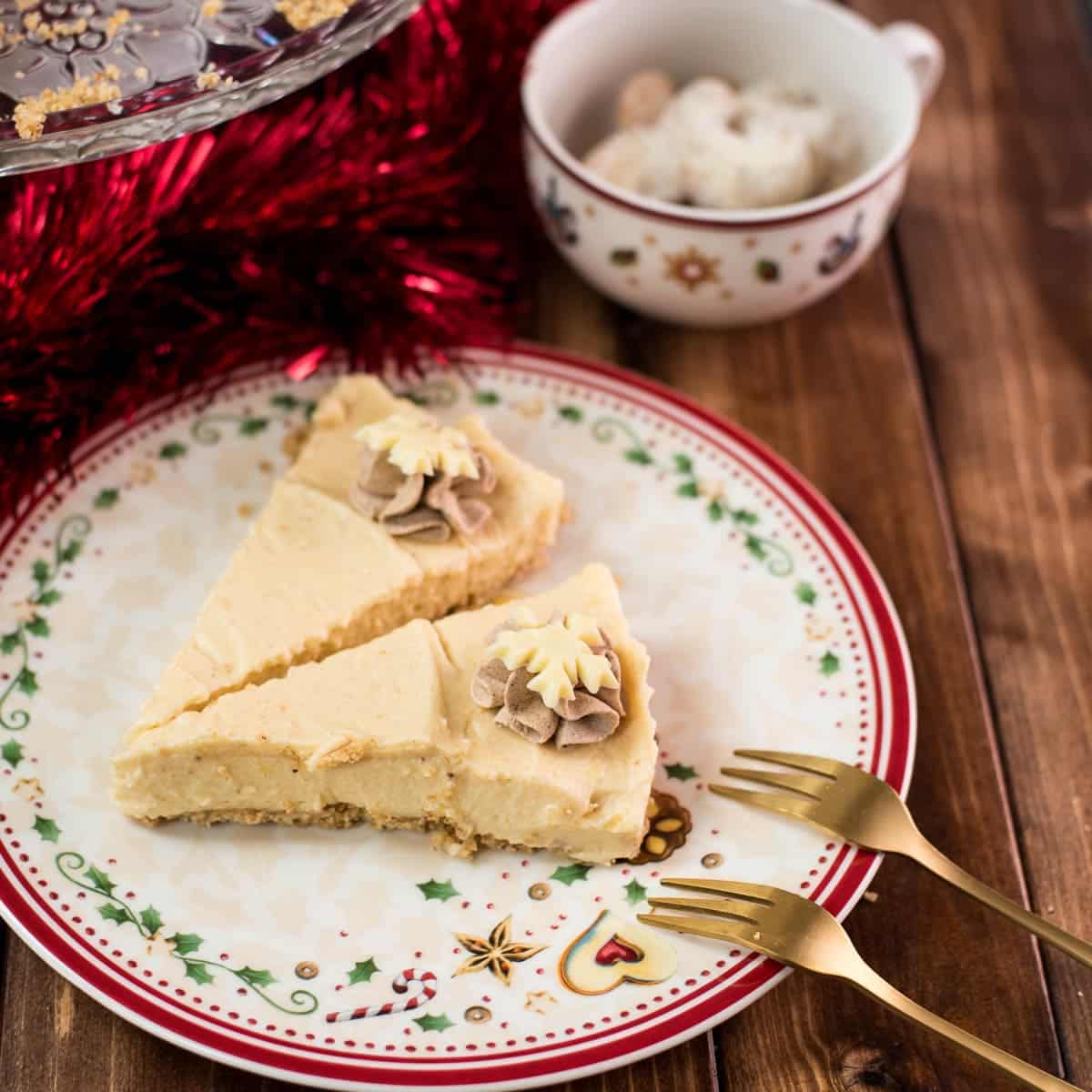 Vanillekipferl Cheesecake