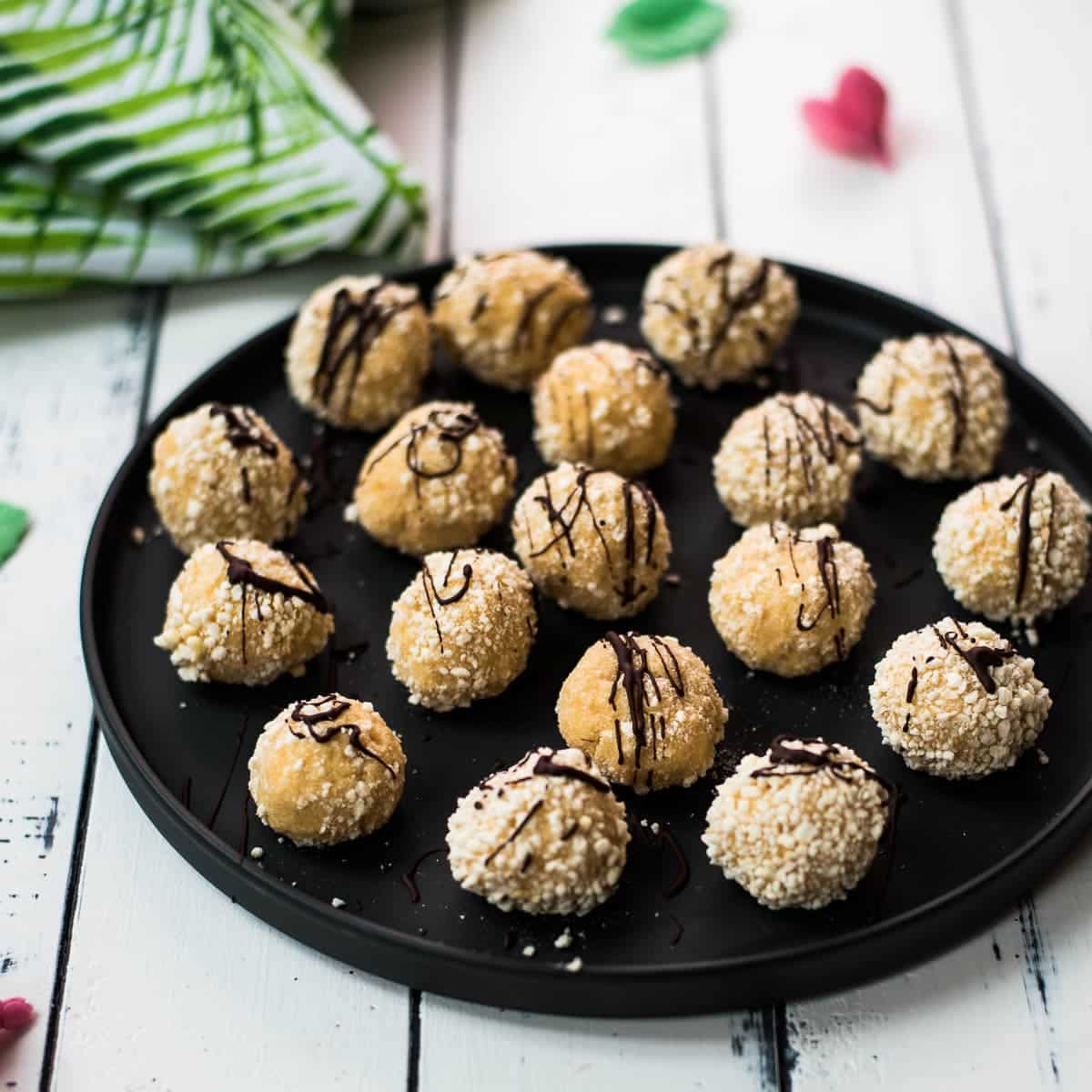 No-bake Eggnog Mascarpone Cookies