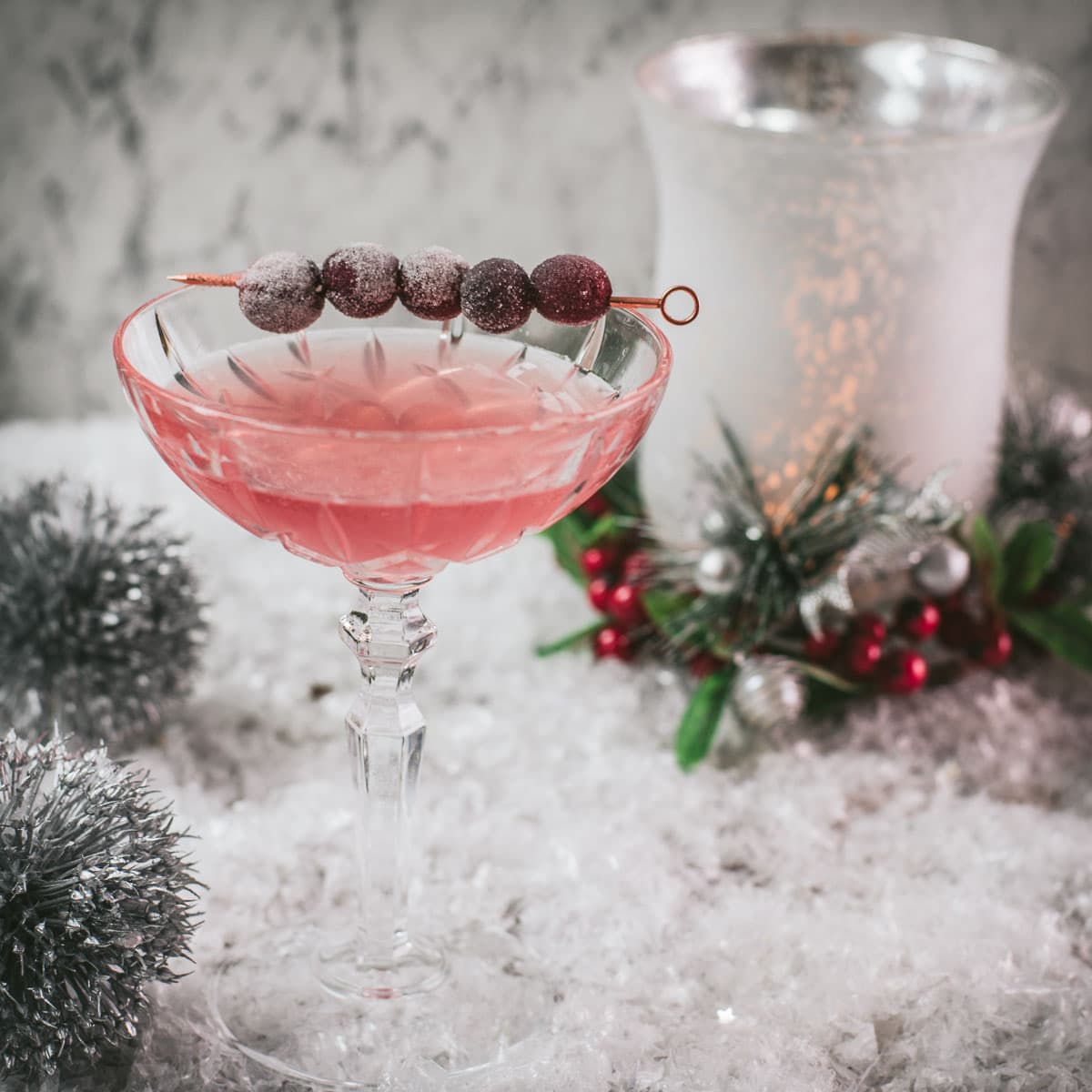 Cranberry Maraschino Sour