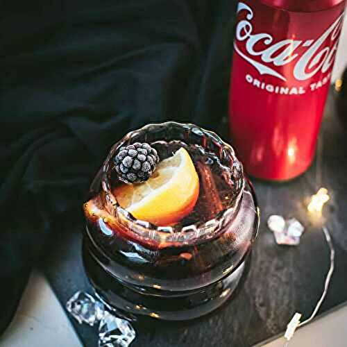 Blackberry Lemon Cola Cocktail