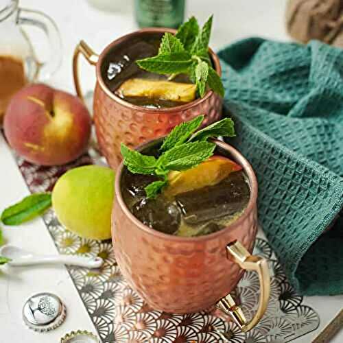 Peach Moscow Mule Recipe