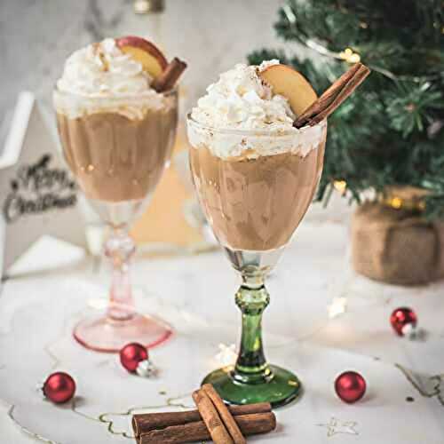 Apple Cider Eggnog Cocktail
