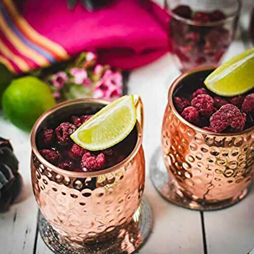 Raspberry Moscow Mule